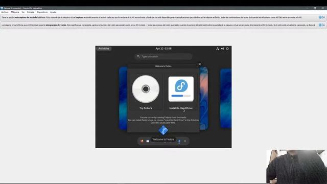 Instalacion de Fedora en VirtualBox смотреть онлайн