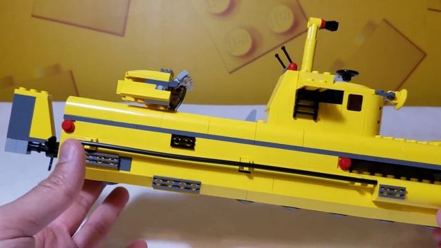 LEGO 4888 Creator Ocean Odyssey Submarine Review. смотреть онлайн