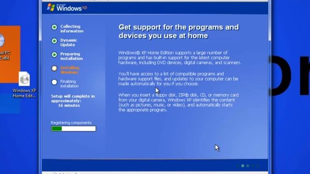 Windows XP Home RTM Install смотреть онлайн
