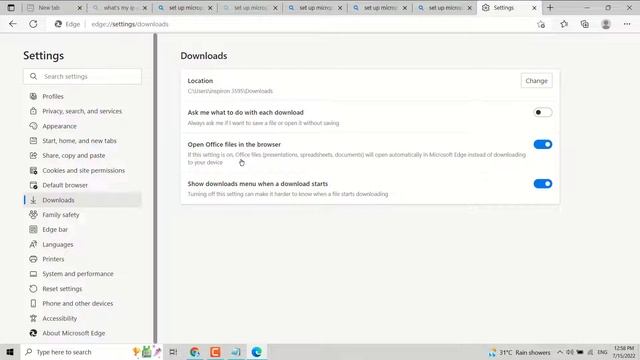 How to Disable Built in Office File Viewer in Microsoft Edge смотреть онлайн