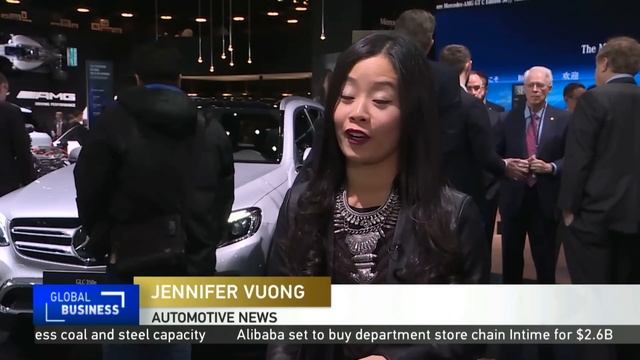 Chinese carmaker hopes be a hit at the Detroit Auto Show смотреть онлайн