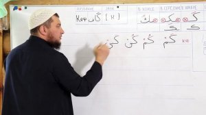 Урок №14. Буква Кяф ( ك )