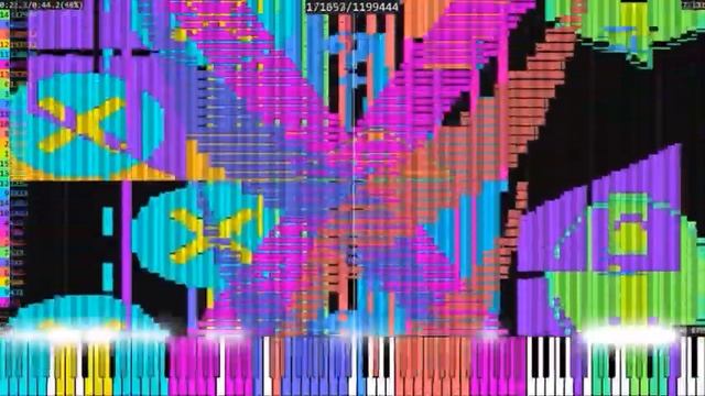 [Black MIDI] Chilled Windows Flandre - 1,1 Million Notes смотреть онлайн