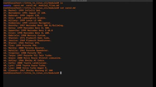 Intro to Linux CLI: Files and Redirection смотреть онлайн