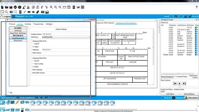 04-練習：5.3.1.3 Packet Tracer - Identify MAC and IP Addresses смотреть онлайн