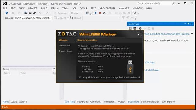 ZOTAC WinUSB Maker GUI Preview смотреть онлайн