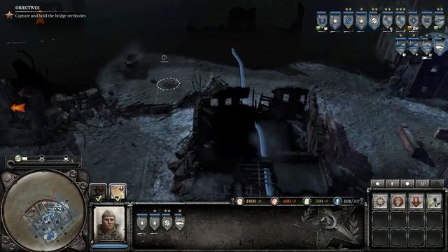 Company of heroes 2---Soviet campaign---Stalingrad смотреть онлайн