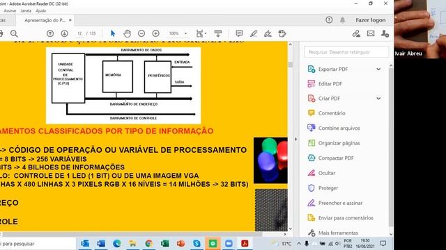 Aula Microprocessadores Teoria 8W 16/08/2021 смотреть онлайн