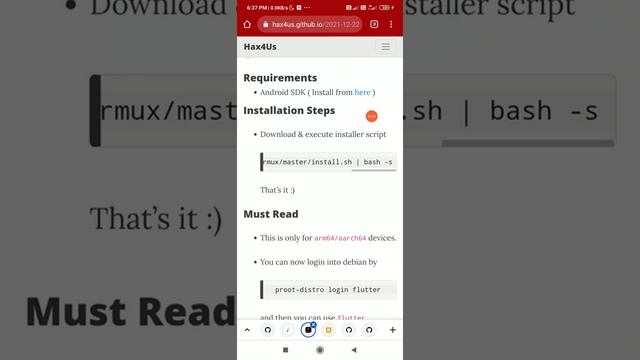 Install Flutter In Termux смотреть онлайн