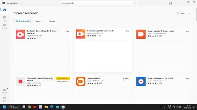 Best Screen Recorder Ever | Screen Recording windows 11/10 | Screen Recording For PC смотреть онлайн