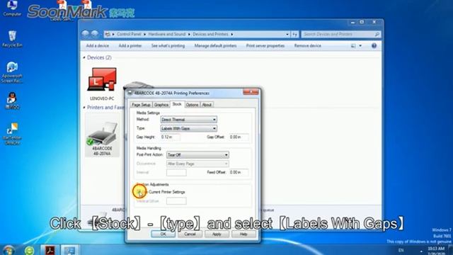 Soonmark Driver Thermal Printer setting for Windows смотреть онлайн