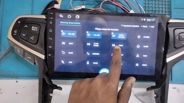 How to learn steering button in Ts7 Android car stereo смотреть онлайн