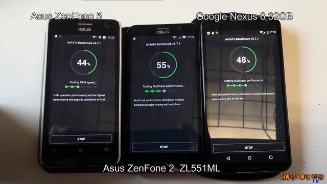 Asus Zenfone 5 vs Zenfone 2 vs Nexus 6 смотреть онлайн