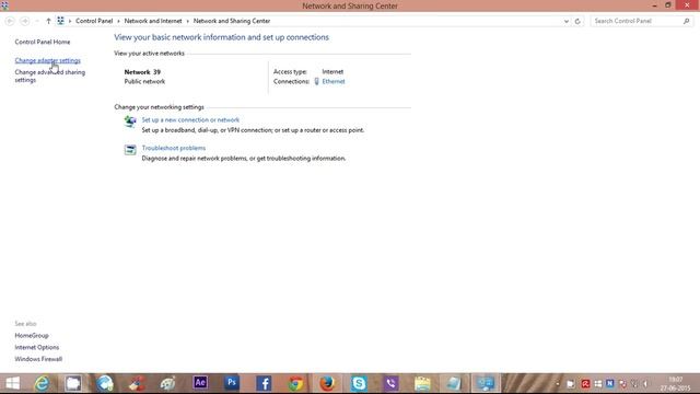 How to Open Network and Sharing Center on Windows 8 смотреть онлайн