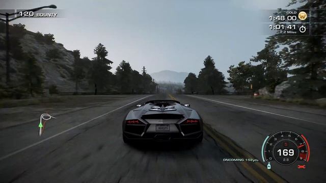 Need for Speed Hot Pursuit Remastered – Ultimately Open - Lamborghini Reventon Roadster Gameplay смотреть онлайн
