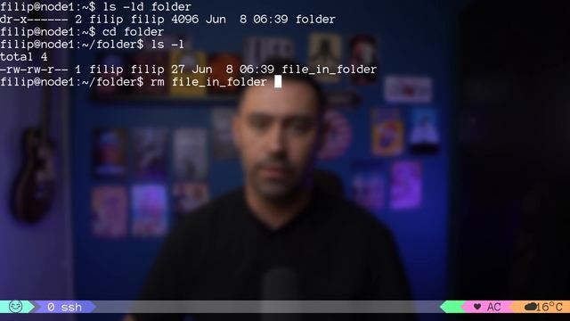 Linux in 3h - #4 File permissions and ownership - chmod, chown смотреть онлайн