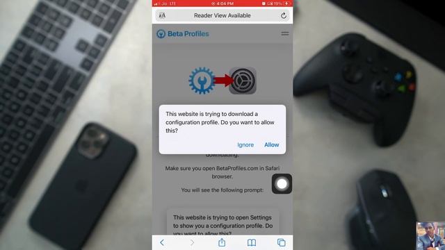 How To Install IOS 15 Beta 1 Download - Without NO Computer 🖥 In Hindi