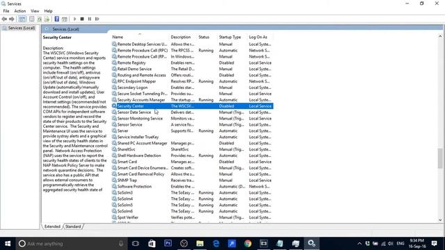 How to Start the Windows Security Center in windows 10 смотреть онлайн