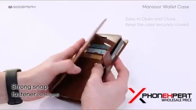 Goospery Mansoor iPhone Dairy 9 Cards Slots wallet Case смотреть онлайн