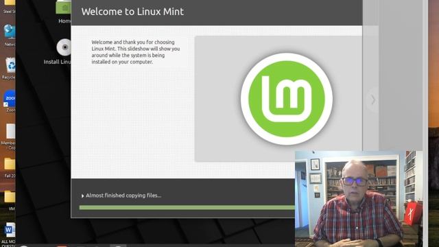 Installing LinuxMint with Virtual Box смотреть онлайн