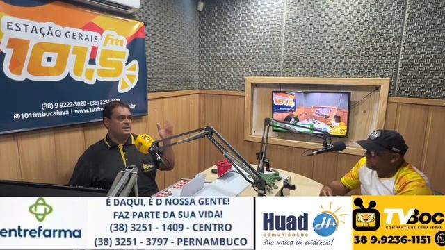 🎙️ TV BOC RÁDIO 101 FM - SEGUNDA - 01/4/24 смотреть онлайн