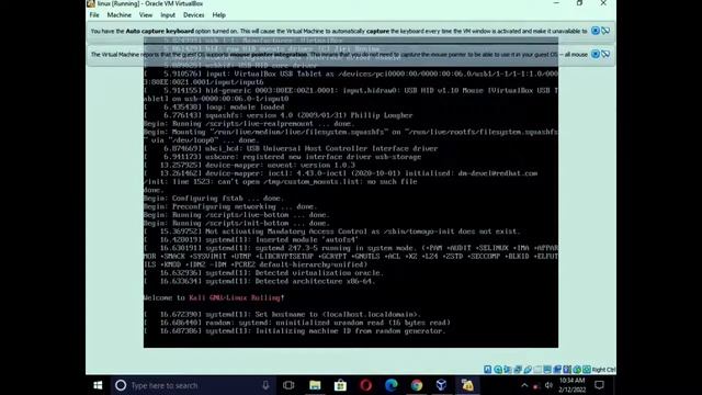 How To Install Kail Linux In VirtualBox (pc Maloomat Info)