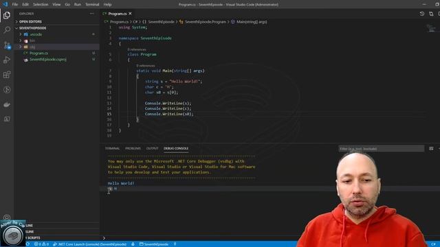Alper ile C# - B007 - Karakterler ve Yazılar #dotnet #csharp смотреть онлайн