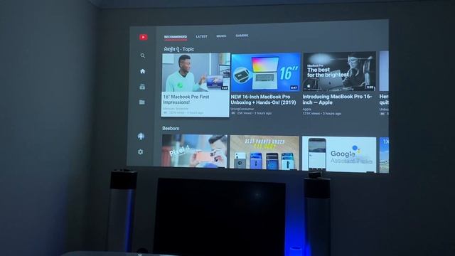 VIVIBRIGHT J20 DLP 1080p LED Video Projector - Android - 18,000mAh - Any Good? смотреть онлайн