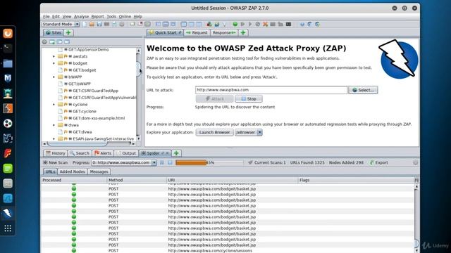 2 Installation of OWASP ZAP & a Quick Scan смотреть онлайн