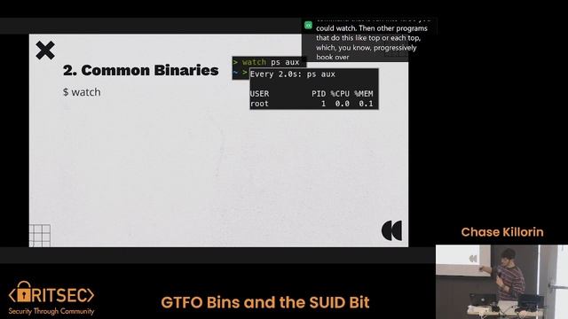 GTFO Bins and the SUID Bit смотреть онлайн