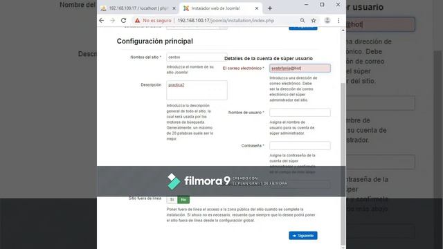 Instalacion de Joomla en Centos 7 смотреть онлайн