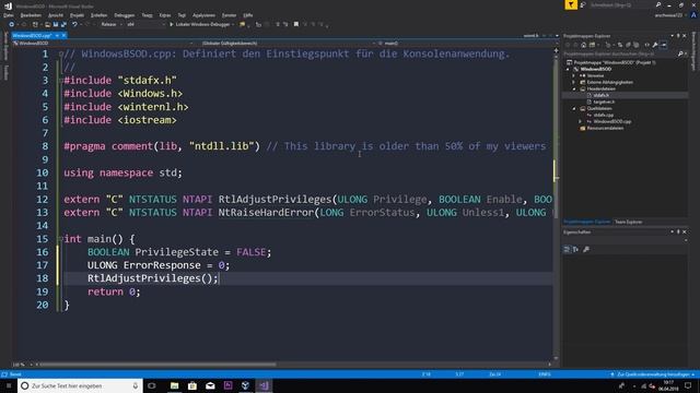 Windows Crasher | HOW TO CODE | superblaubeere27 смотреть онлайн