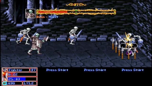 CONTINUACION Dungeons and Dragons Knights & Dragons: The Endless Quest y Golden Axe Genesis OPENBO смотреть онлайн