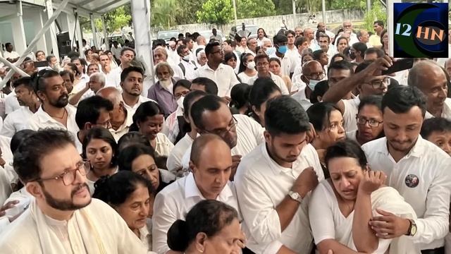 සියල්ලන් හඩවමින් සනත් නන්දසිරිගේ අවසන් කටයුතු සිදුවූ හැටි - funeral of Sanath Nandasiri смотреть онлайн