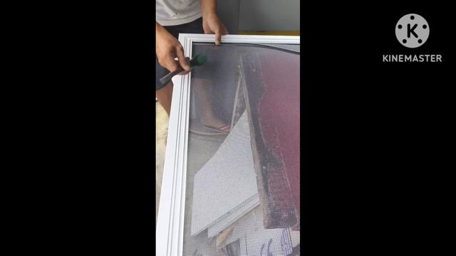 SCREEN DOOR/WINDOW WITH HARDMESH AND DMX HIGH GRADE PROFILE... смотреть онлайн