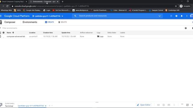 Cloud Composer: Copying BigQuery Tables Across Different Locations | Qwiklabs смотреть онлайн