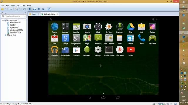 How to install Android KitKat in VMware Workstation смотреть онлайн