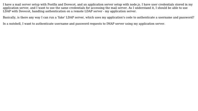 LDAP with Dovecot смотреть онлайн