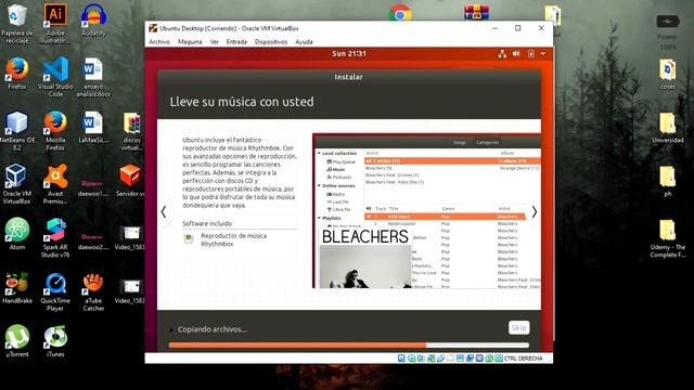 Laboratorio #2: Instalación y particiónes GNU/LINUX (Ubuntu Server, Ubuntu Desktop y Debian) смотреть онлайн