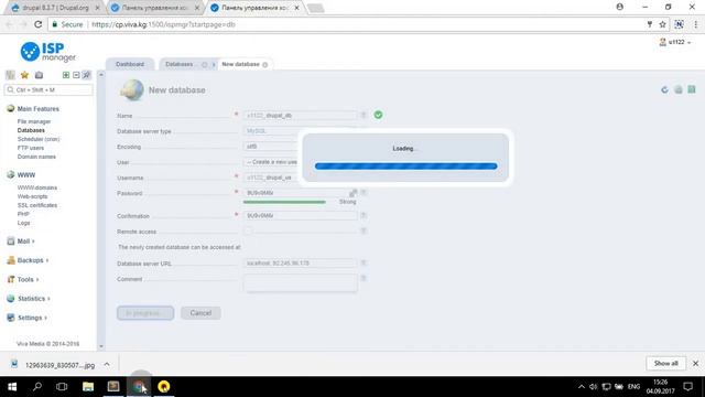 How install Drupal 8.3.7 with ISPmanager смотреть онлайн