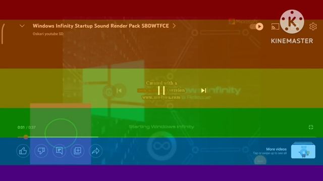 Windows infinity startup effects but inspired by preview 2 effects смотреть онлайн