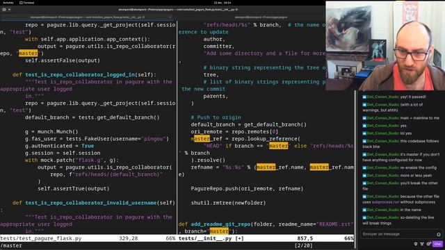 Hacking on Fedora Infra Apps: Pagure tests смотреть онлайн