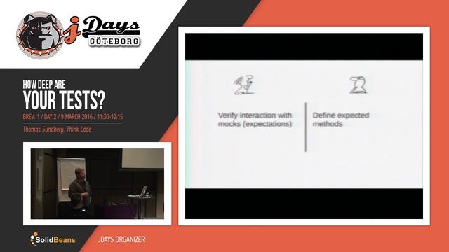 How Deep Are Your Tests? Speaker: Thomas Sundberg смотреть онлайн