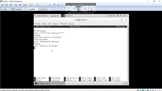 SO3 Creacion de script de Backup (ITLA) Centos 7 смотреть онлайн