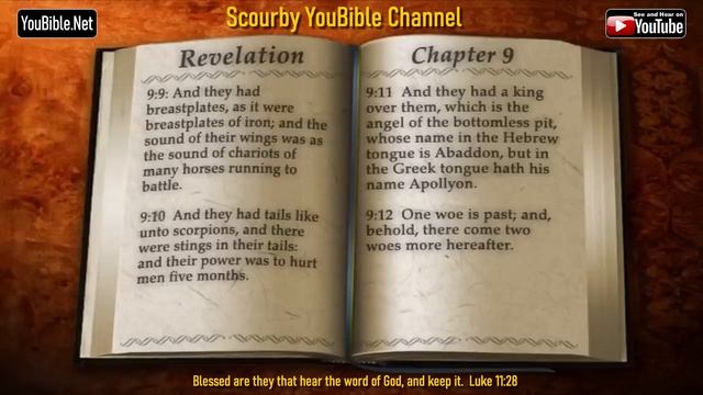 66-Book of Revelation | By the Chapter | 9 of 22 Chapters Read by Alexander Scourby| | God is Love смотреть онлайн