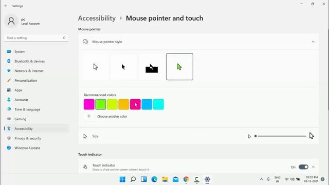 How to Change Mouse Cursor Color in Windows 11 смотреть онлайн
