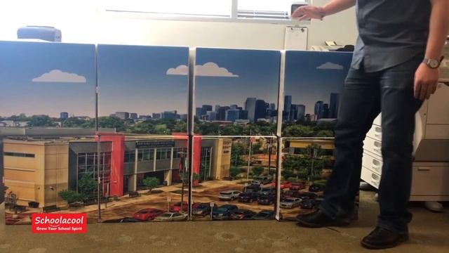 8 Cubes for East Early College High School - HISD - school promotion, decoration, soft seating смотреть онлайн