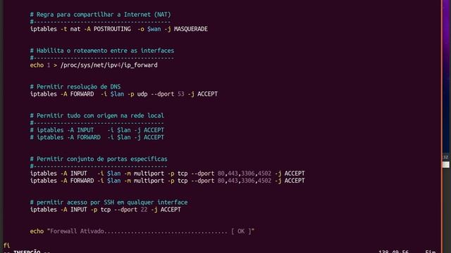 Servidor Linux Gateway - Básico - (firewall iptables / dhcp / squid ) смотреть онлайн