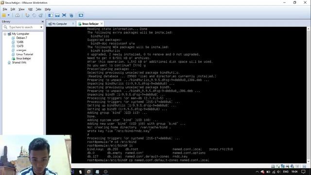 Konfigurasi DNS Debian 8 #3 смотреть онлайн