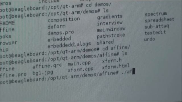 Tenet Technetronics: QT demo on Beagleboard xM смотреть онлайн